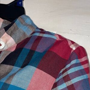 Women’s multicolor plaid dress size small new